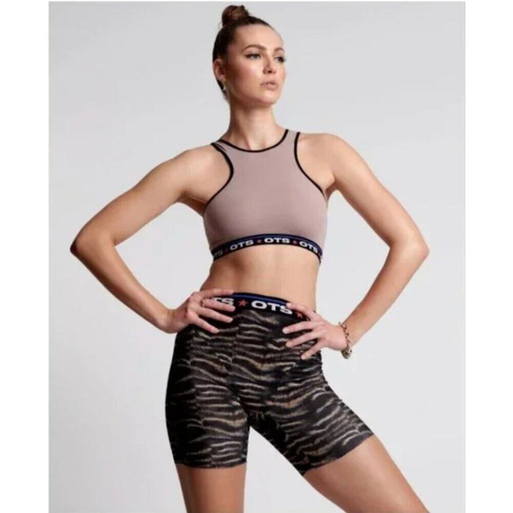 OTS One Teaspoon Cycle Shorts Dark Animal XL New with Tags